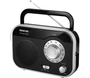 SENCOR SRD 210 BS černá / Radiopřijímač / FM & AM