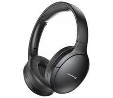 SWISSTEN PURE černá / Bluetooth sluchátka / ANC / BT 5.3 / 3.5mm jack / USB-C