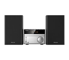 SENCOR SMC 4600DBR černo-stříbrná / Mikrosystém / 2x 15W