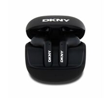 DKNY Satiny Finish TWS černá / Bezdrátová Sluchátka / BT 5.3 / 26 h výdrž / USB-C