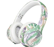 SENCOR SEP 710BT GR bílo-zelená / Bluetooth sluchátka / mikrofon / IP20