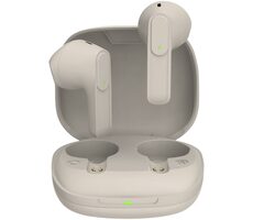 SENCOR SEP 540BT béžová / Bezdrátová sluchátka / mikrofon / Bluetooth 5.0 / dobíjecí pouzdro 