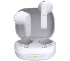 SENCOR SEP 540BT bílá / Bezdrátová sluchátka / mikrofon / Bluetooth 5.0 / dobíjecí pouzdro 
