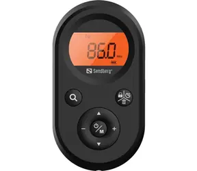 Sandberg Recharge kapesní FM+AM rádio černá / 500mAh