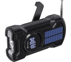 Sandberg Surviovor All-in-1 černá / FM/AM rádio s dalšími funkcemi / 5000mAh 