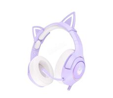 ONIKUMA K9 fialová / Herní sluchátka / mikrofon / 3.5mm jack / RGB