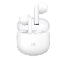 ZTE Buds 2 bílá / Bezdrátová sluchátka / BT 5.3 / IPX4 / ANC / nabíjecí pouzdro 