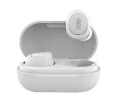QCY T27 bílá / Bezdrátová sluchátka / mikrofon / Bluetooth 5.3 / IPX4 / s dobíjecím boxem