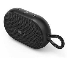 Hama Buddy 3.0 černá / Bezdrátový reproduktor / BT 5.3 / IPX7 / 6W / USB-C