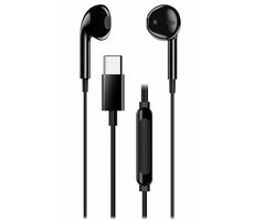 GENIUS sluchátka HS-M365 černá / s mikrofonem / USB-C / kabel 1.2 m