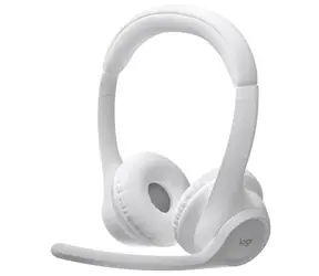 Logitech Zone 300 bílá / bezdrátová sluchátka s mikrofonem / BT