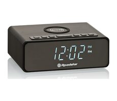 ROADSTAR CLR-700QI černá / Radiobudík / FM / PLL / bezdrátové nabíjení telefonu 