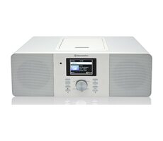 ROADSTAR IR-540D+BT WH bílá / Radio / DAB+ a FM / BT / CD / USB / MP3 / 3.5mm