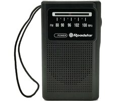 ROADSTAR TRA-1230/BK černá / Radio / FM / 3.5mm 