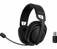 PREYON Tornado Fly černá / herní bezdrátová sluchátka / mikrofon / Bluetooth 5.2 / USB-C