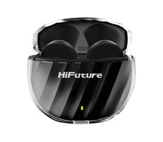 HiFuture FlyBuds 3 černá / bezdrátová sluchátka / mikrofon / ENC / IPX5 / Bluetooth 5.3 