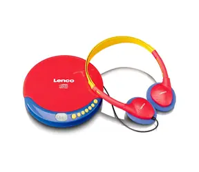 Lenco CD021KIDS / Přenosný CD přehrávač / CD & CD-R & CD-RW / 3.5mm