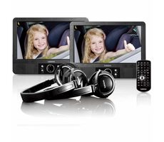 Lenco MES-415 černá / DVD přehrávač / USB / SD