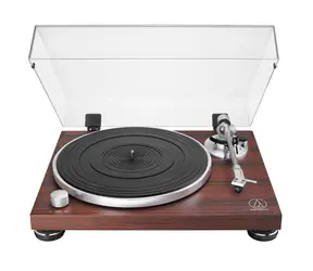 Audio Technica AT-LPW50BTRW hnědá / Gramofon / 33&45 RPM / BT 5.2 / RCA / předzesilovač