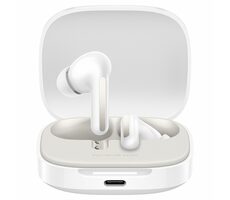 Xiaomi Redmi Buds 6 bílá / Sluchátka s mikrofonem / Bluetooth 5.4 / IP54 / ANC 