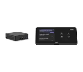 Logitech BASE Microsoft Teams Rooms (bez AV) s Tap + ASUS NUC / Systém místností Microsoft Teams