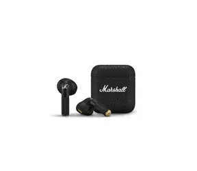 Marshall Minor IV černá / Bezdrátová sluchátka s mikrofonem / Bluetooth