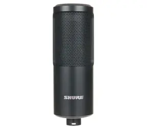 Shure SM4-K černá / Kondenzátorový mikrofon / XLR-3 / 20 - 20000 Hz