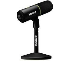 Shure MV6 černá / Dynamický mikrofon / USB-C / 50 - 15000 Hz 