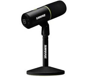 Shure MV6 černá / Dynamický mikrofon / USB-C / 50 - 15000 Hz 