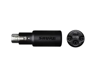 Shure MVX2U adapter XLR - USB-C 