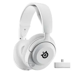 SteelSeries Arctis Nova 5P bílá / Herní bezdrátová sluchátka / mikrofon / BT 5.3 / USB-C / 3.5 mm 