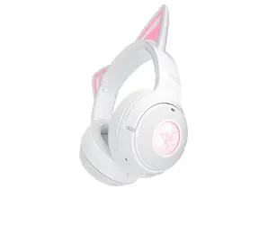 Razer Kraken Kitty V2 BT - bílá / bezdrátová herní sluchátka / mikrofon / Bluetooth 5.2 / RGB