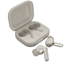 Motorola Moto Buds+ bílá / bezdrátová sluchátka s mikrofonem / Bluetooth / ANC