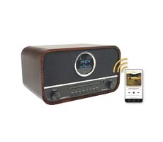 Albrecht DR 790 CD hnědá /  Radio / FM / DAB/DAB+ / CD / MP3 / Bluetooth / USB / AUX RCA