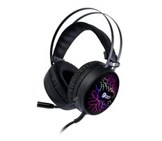 C-TECH Astro Midas černá / Herní sluchátka / mikrofon / 3.5 mm jack + USB 