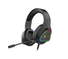 C-TECH Midas černá / Herní sluchátka / mikrofon / 3.5 mm jack