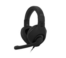 C-TECH Nemesis černá / Herní sluchátka / mikrofon / 3.5 mm jack