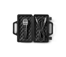 Nedis Kabelový mikrofon černá / Kardioid / dynamický / 5.00 m / 50 Hz - 15 kHz / 600 Ohm / -72 dB / Vypínač