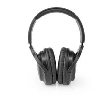 Nedis HPBT1201BK Over-Ear černá / Sluchátka s mikrofonem / USB / BT 5.0 / 250 mAh