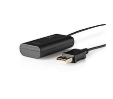 Nedis Bluetooth Vysílač Přijímač / Vstupní konektor: 1x AUX / 1x USB / SBC / Up to 1 Device / černá