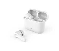 Nedis HPBT2425WT bílá / bezdrátová sluchátka s mikrofonem / ENC / Bluetooth / až 24 hodin 