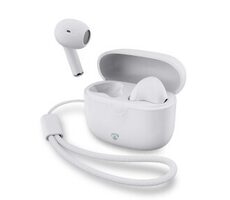 Nedis HPBT2400WT bílá / bezdrátová sluchátka s mikrofonem / Bluetooth / až 16 hodin 