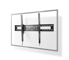 Nedis TV stojan Naklápěcí / 60 - 100 " / Maximální podporovaná hmotnost obrazovky: 75 kg / Naklápěcí: 5 ° 