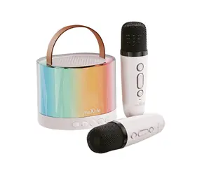 Maxlife MXKS-200 / Karaoke set / 5W / Bluetooth 5.0 / jack 3.5mm / RGB / bílá