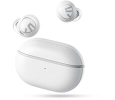 Soundpeats Free2 Classic bílá / bezdrátová sluchátka / mikrofon / Bluetooth 5.1 / IPX5 / výdrž až 30 hodin