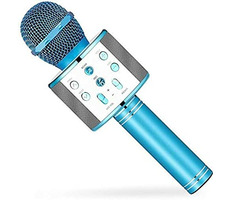 Zánovní - Eljet Karaoke mikrofon Globe modrý / zánovní