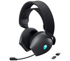 DELL Alienware AW725H černá / Herní headset s mikrofonem / ANC / BT / 2.4GHz / USB-C 