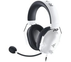 Razer BlackShark V2 X bílá / herní sluchátka s mikrofonem / 3.5mm jack / 1.3 m