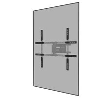 Neomounts  AWLS-950BL1 černá / Adaptér pro držák / Rozšíření VESA 400–800 mm / Nosnost 125 kg