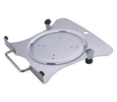 Neomounts notebook V100 Stříbrná / držák na notebook / 8 kg / VESA 75x75 - 100x100 mm / Ocelová konstrukce